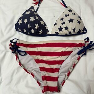 Star and Stripe Bikini Set